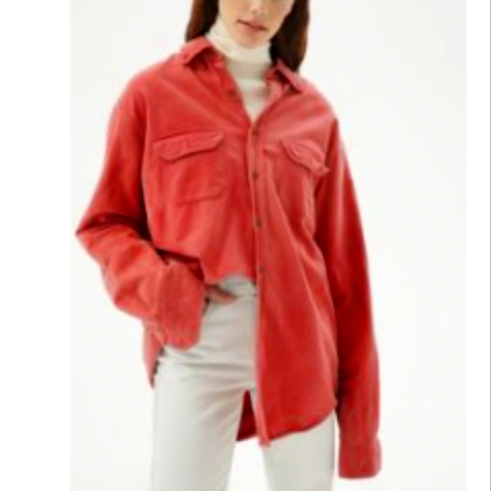 Pink Flannel Shacket